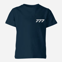 Thumbnail for 777 Flat Text Designed Children T-Shirts