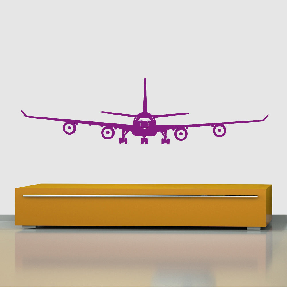 Airbus A340 Designed Wall Sticker