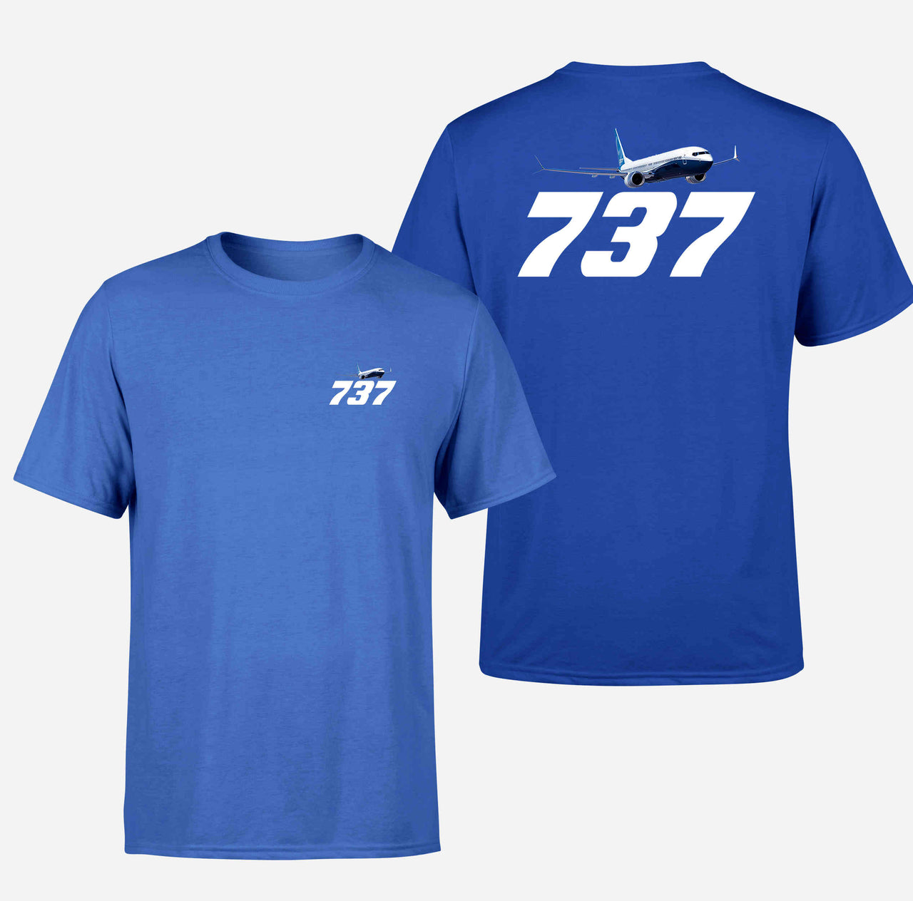 Super Boeing 737-800 Designed Double-Side T-Shirts