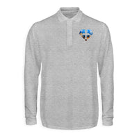 Thumbnail for Supermen of The Skies (Sunrise) Designed Long Sleeve Polo T-Shirts
