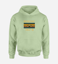 Thumbnail for Retro Boeign 747-8 Designed Hoodies