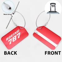Thumbnail for Boeing 787 & Text Designed Fashion Metal Luggage Tags