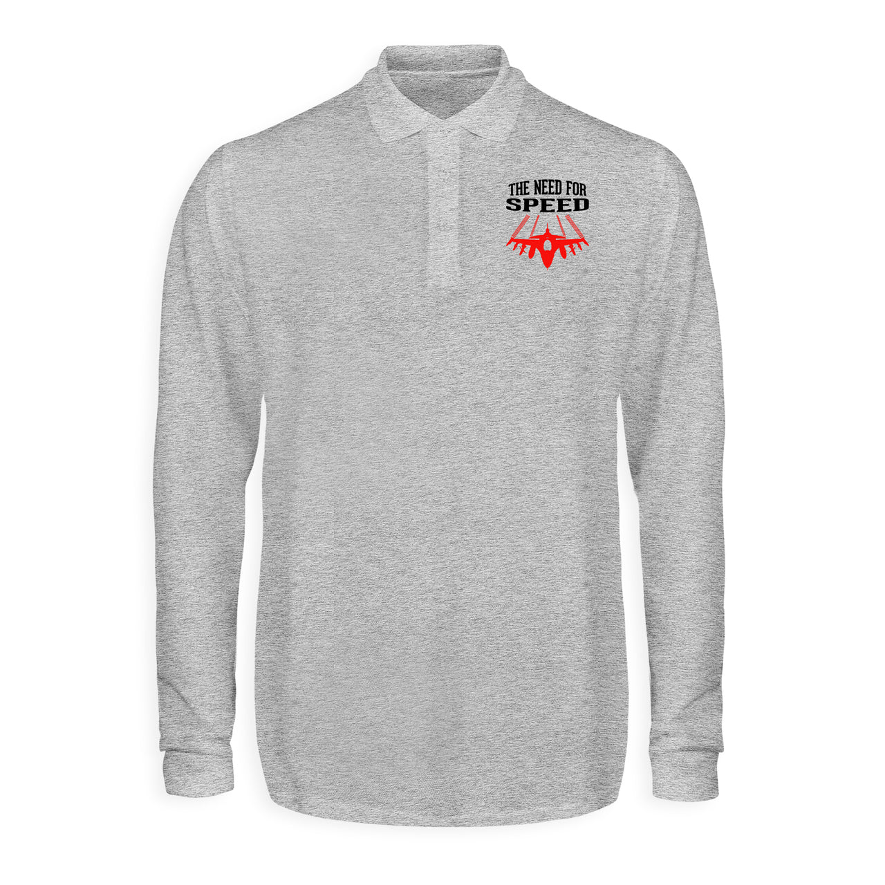 The Need For Speed Designed Long Sleeve Polo T-Shirts