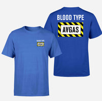 Thumbnail for Blood Type AVGAS Double-Side T-Shirts