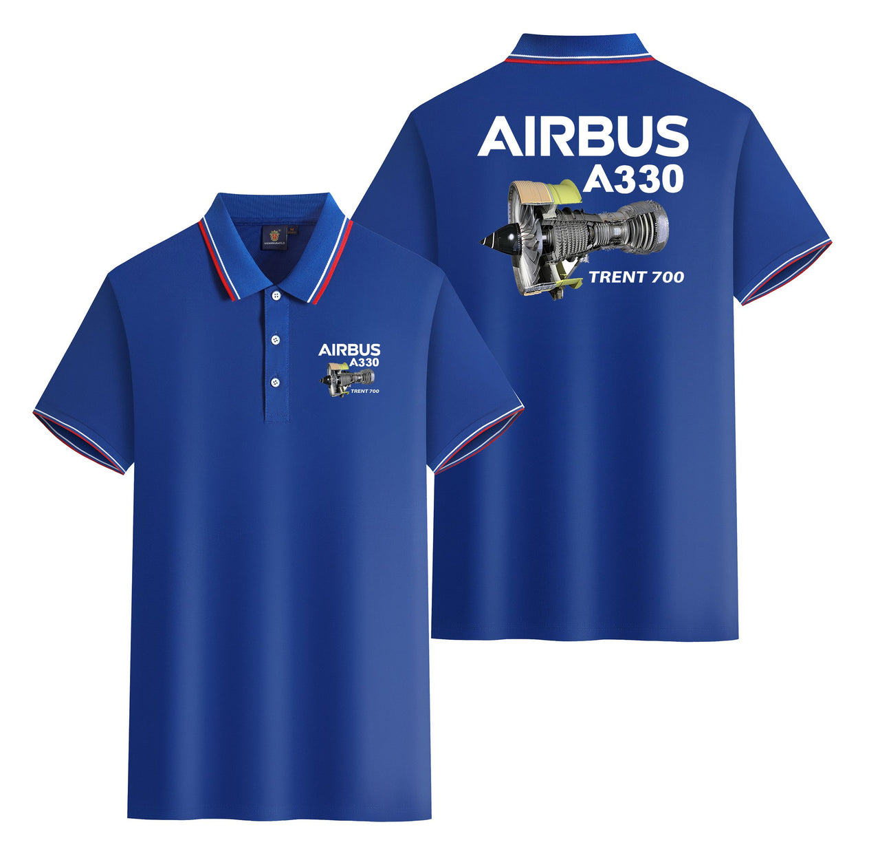Airbus A330 & Trent 700 Engine Designed Stylish Polo T-Shirts (Double-Side)