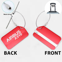 Thumbnail for Airbus A310 & Text Designed Fashion Metal Luggage Tags