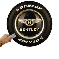 Thumbnail for Retro Iron LED Tire Wall Hanging