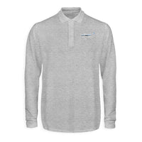 Thumbnail for The Antonov AN-225 Designed Long Sleeve Polo T-Shirts