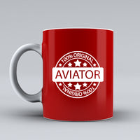 Thumbnail for 100 Original Aviator Designed Ceramic White Mugs