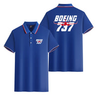 Thumbnail for Amazing Boeing 737 Designed Stylish Polo T-Shirts (Double-Side)