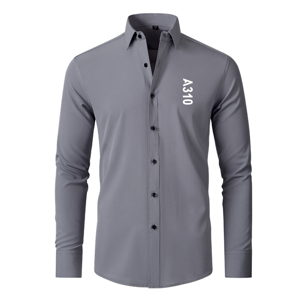 A310 Text Designed Long Sleeve Shirts