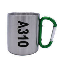 Thumbnail for A310 Text Designed Stainless Steel Outdoors Mugs