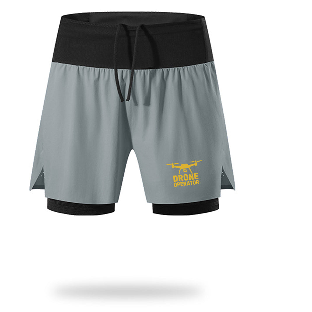 Drone Operator Designed Quick Dry Fitness Shorts