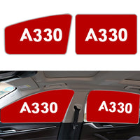 Thumbnail for A330 Flat Text Designed Car Sun Shade (Side window)