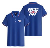Thumbnail for Amazing Boeing 747 Designed Stylish Polo T-Shirts (Double-Side)