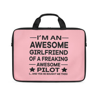 Thumbnail for I am an Awesome Girlfriend Designed Laptop & Tablet Bags