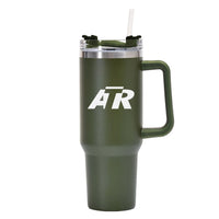 Thumbnail for ATR & Text Designed 40oz Stainless Steel Car Mug With Holder
