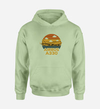 Thumbnail for Retro Airbus A330 Designed Hoodies