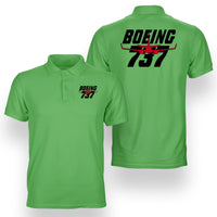 Thumbnail for Amazing Boeing 737 Designed Double Side Polo T-Shirts