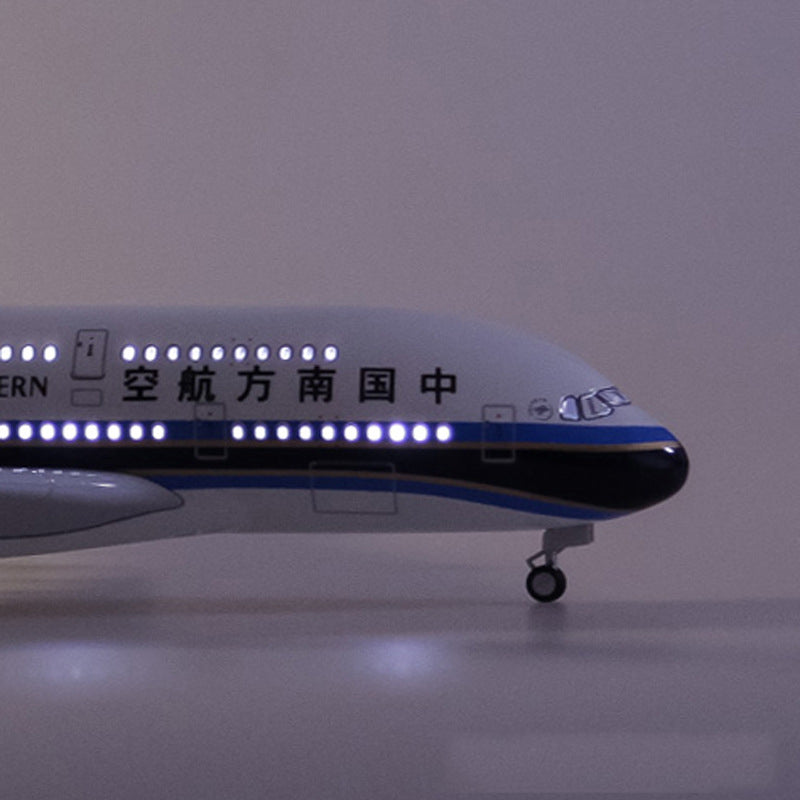 China Southern Airline Airbus A380 Airplane Model (1/142 Scale)
