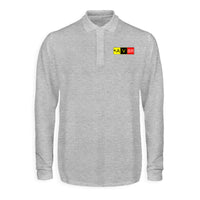 Thumbnail for AV8R Designed Long Sleeve Polo T-Shirts