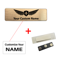 Thumbnail for Your Custom Design Text Design 70*20MM Brooch Pin Badges