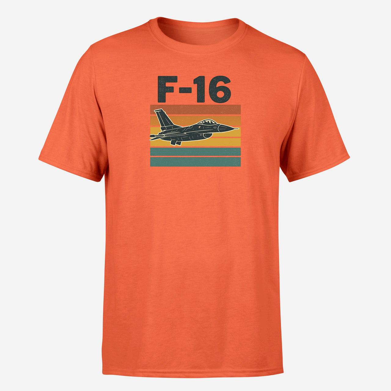 Retro Fighter Jet F16 Design Super Quality T-Shirts