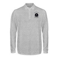 Thumbnail for In Thrust We Trust Designed Long Sleeve Polo T-Shirts