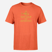 Thumbnail for Keep Calm and Autorotate Design Super Quality T-Shirts