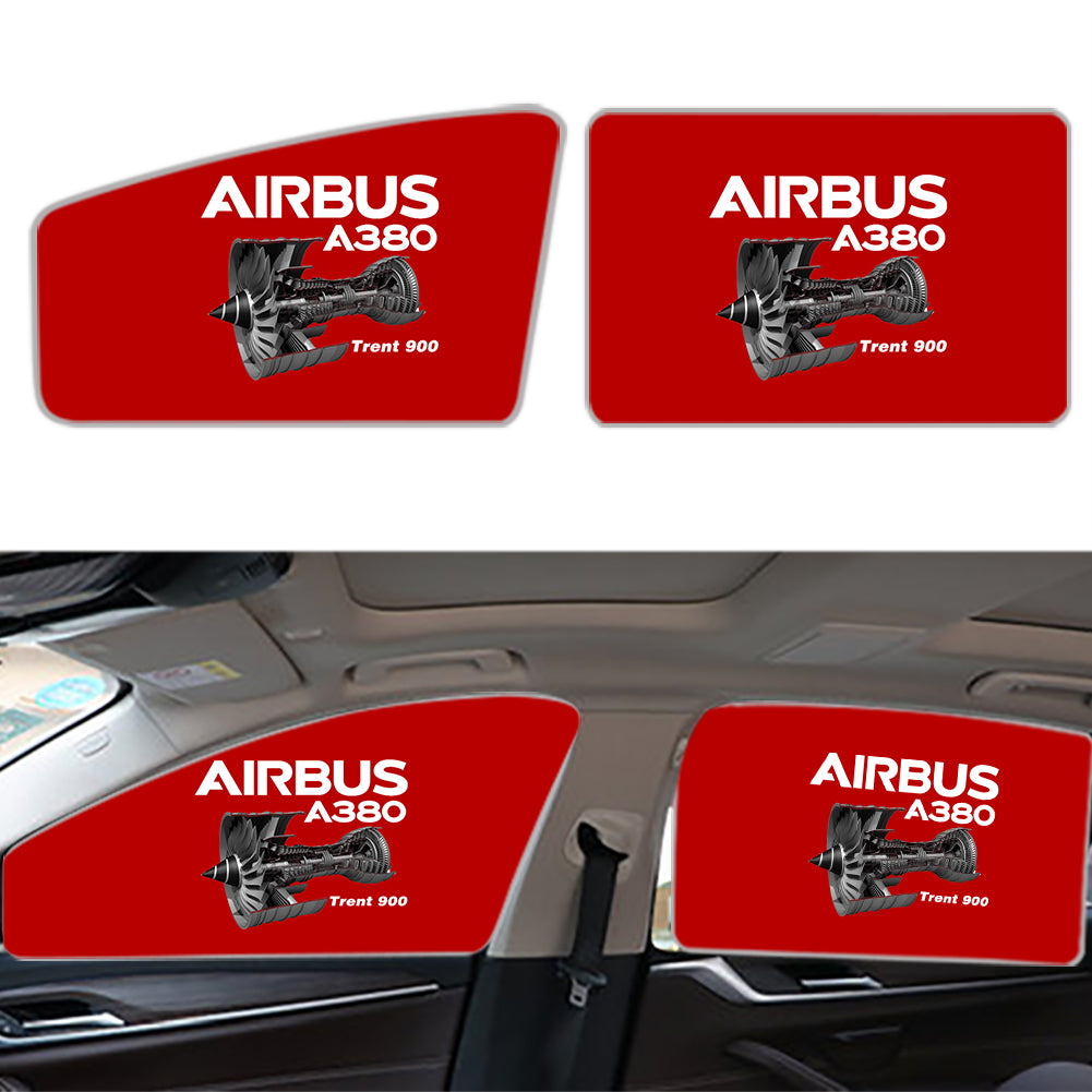 Airbus A380 & Trent 900 Engine Designed Car Sun Shade (Side window)