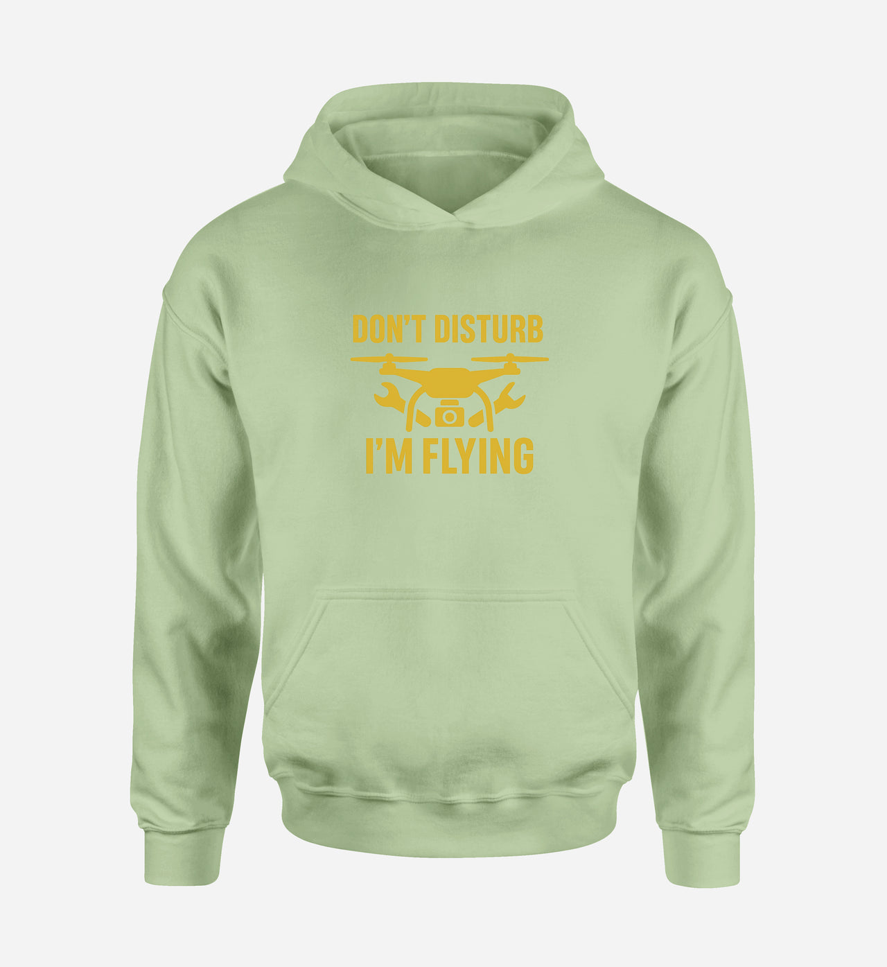 Don't Disturb I'm Flying Designed Hoodies