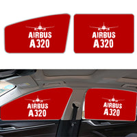 Thumbnail for Airbus A320 & Plane Designed Car Sun Shade (Side window)