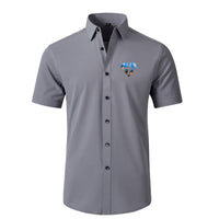 Thumbnail for Supermen of The Skies (Sunrise) Designed Short Sleeve Shirts