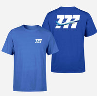 Thumbnail for Super Boeing 777 Designed Double-Side T-Shirts