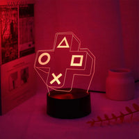 Thumbnail for 3D Gaming Cross Button Designed Night Lamp
