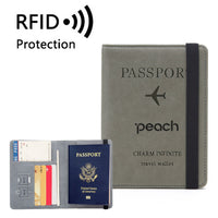 Thumbnail for Peach Airlines Designed Passport Cover Travel Wallet Passport Holder