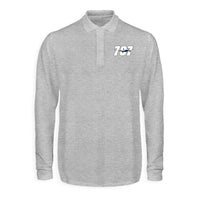 Thumbnail for Super Boeing 787 Designed Long Sleeve Polo T-Shirts