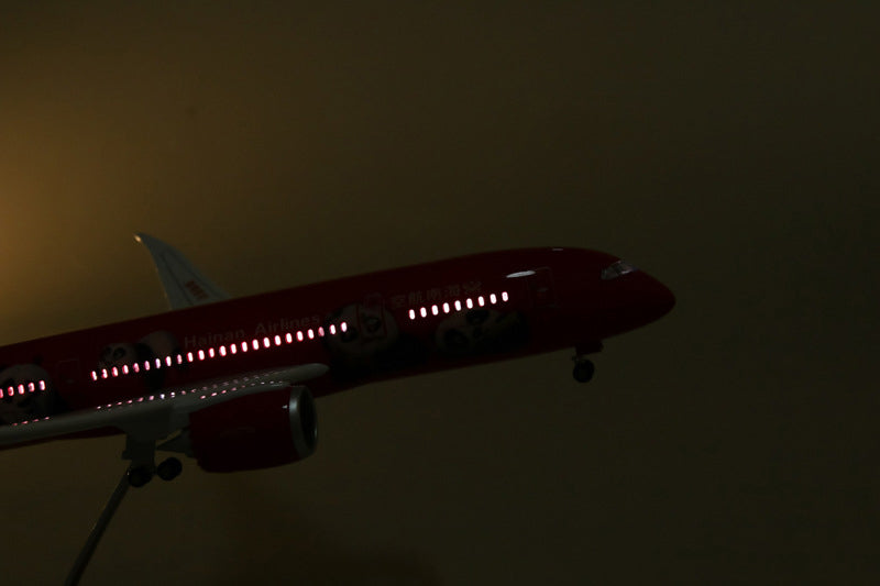 China Hainan Airline Boeing 787 Airplane Model (1/130 Scale)