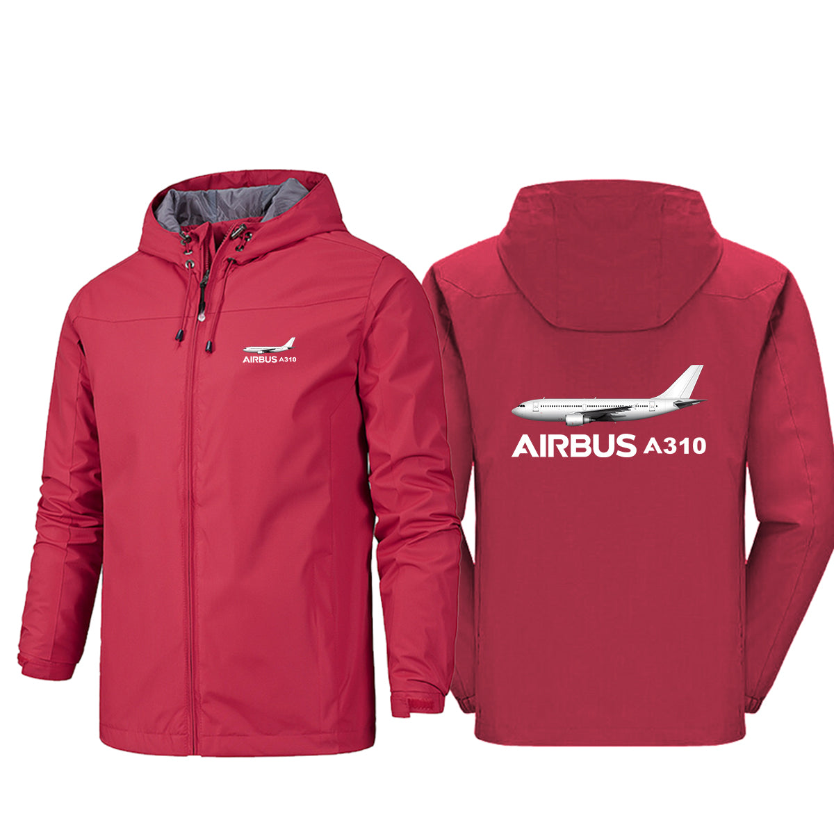 The Airbus A310 Designed Rain Jackets & Windbreakers