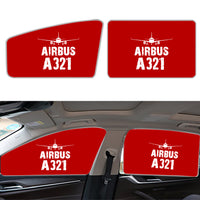Thumbnail for Airbus A321 & Plane Designed Car Sun Shade (Side window)