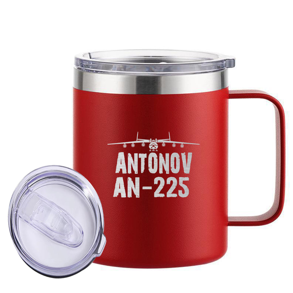 Antonov AN-225 & Plane Designed Stainless Steel Laser Engraved Mugs