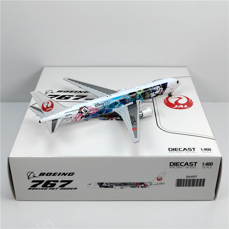 Japan Airlines Boeing B767-300ER JA615J Airplane Model (1:400 Scale)