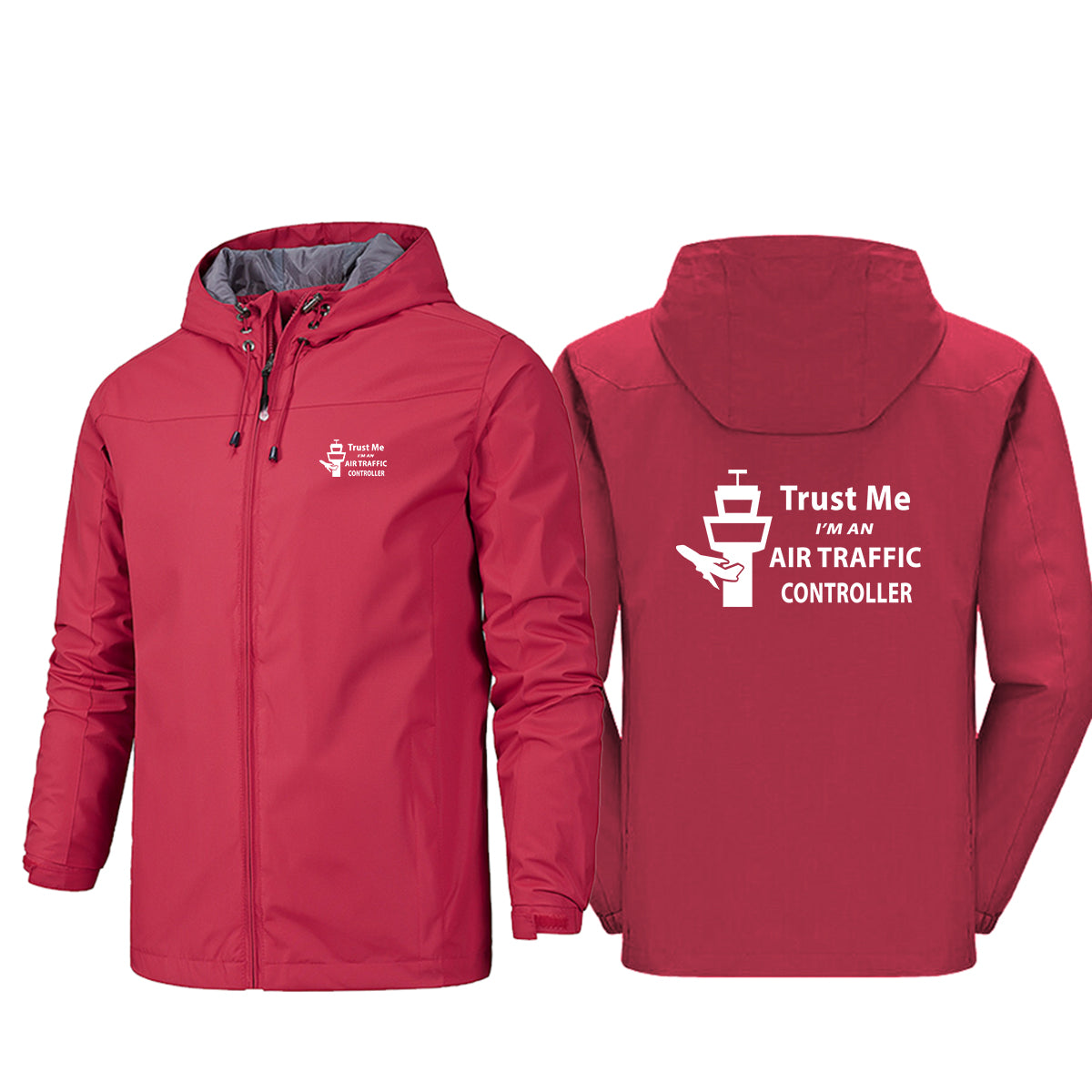 Trust Me I'm an Air Traffic Controller Designed Rain Jackets & Windbreakers