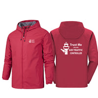 Thumbnail for Trust Me I'm an Air Traffic Controller Designed Rain Jackets & Windbreakers