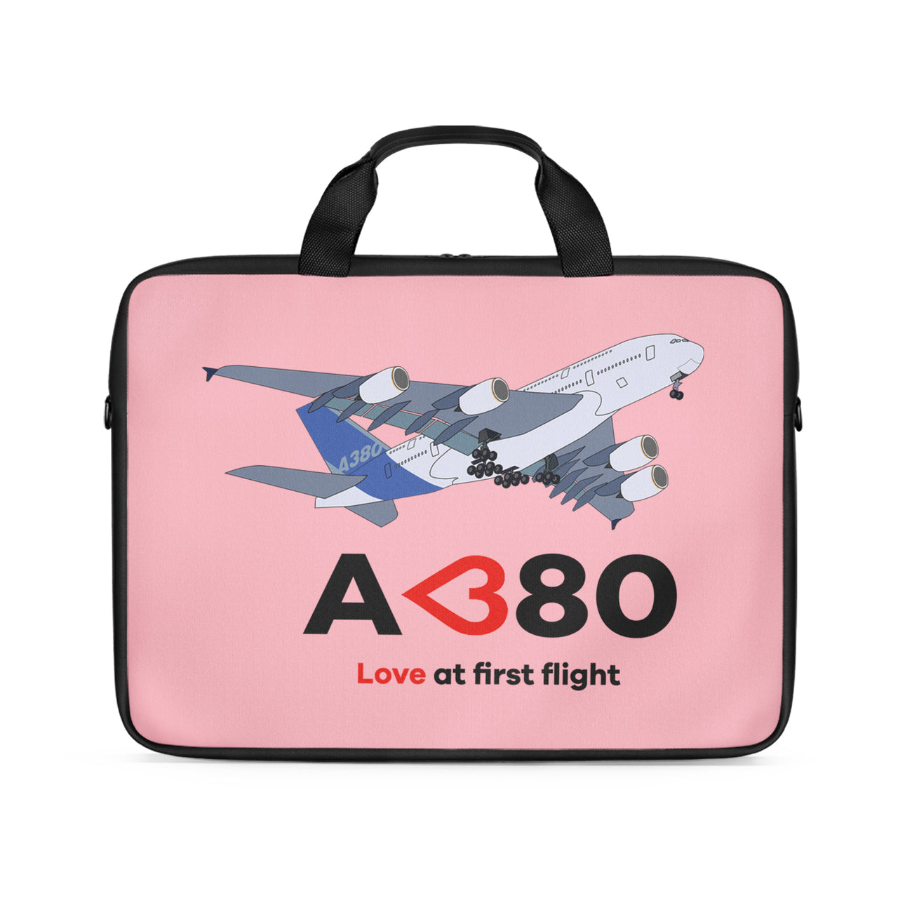 Airbus A380 Love at first flight Designed Laptop & Tablet Bags