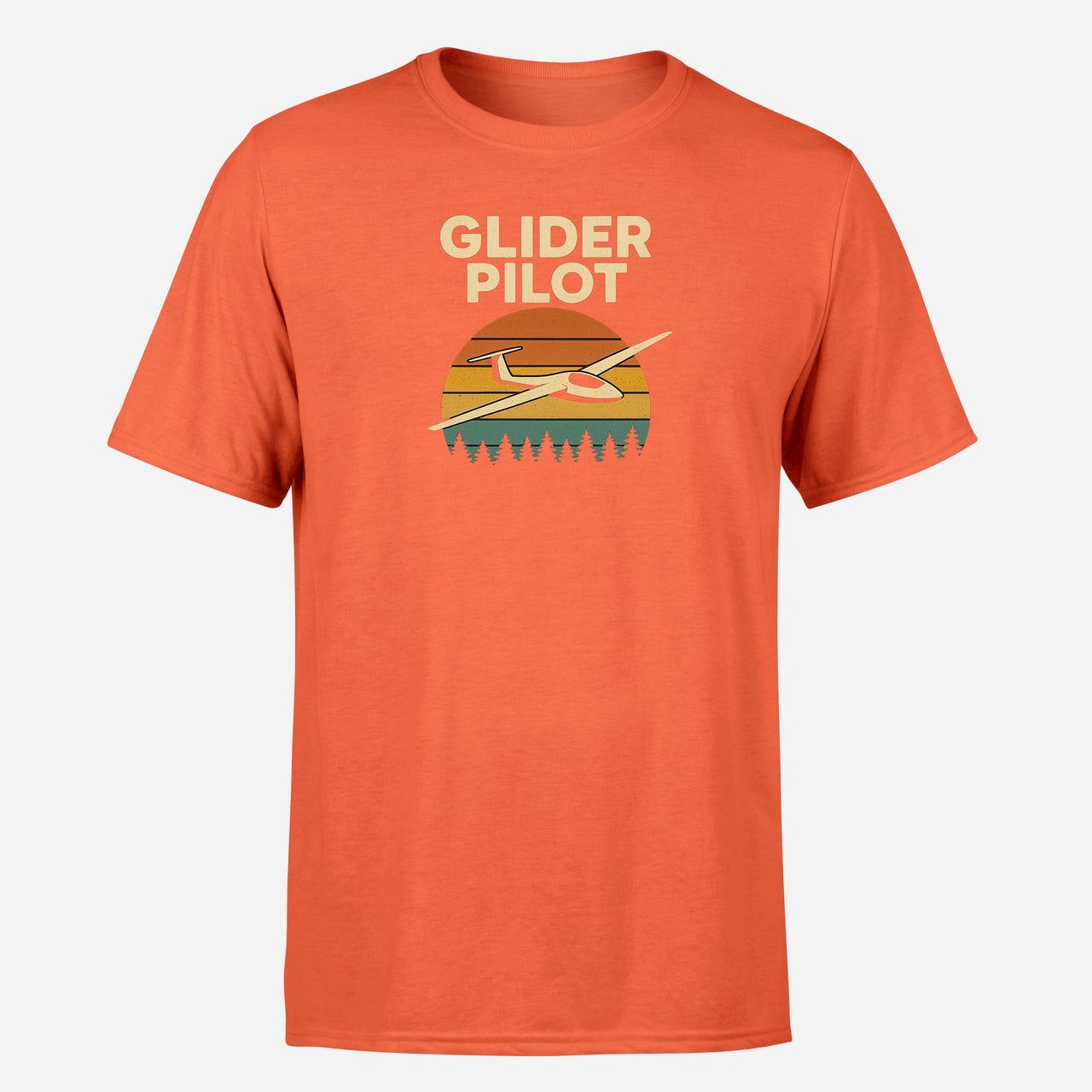 Retro Glider Design Super Quality T-Shirts