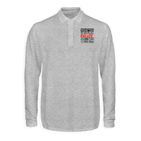 Thumbnail for Airline Pilot Label Designed Long Sleeve Polo T-Shirts