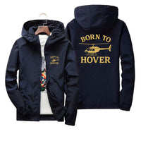 Thumbnail for Born To Hover Designed Thin Windbreaker Jackets
