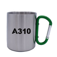Thumbnail for A310 Flat Text Designed Stainless Steel Outdoors Mugs
