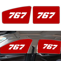 Thumbnail for 767 Flat Text Designed Car Sun Shade (Side window)
